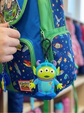 Pixar Disney Sulley Toy Story Alien Bag Clip NWOT